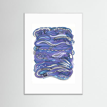 Art Print: Waves of Lust