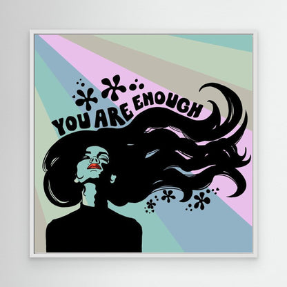 Canvast Print: You Are Enough