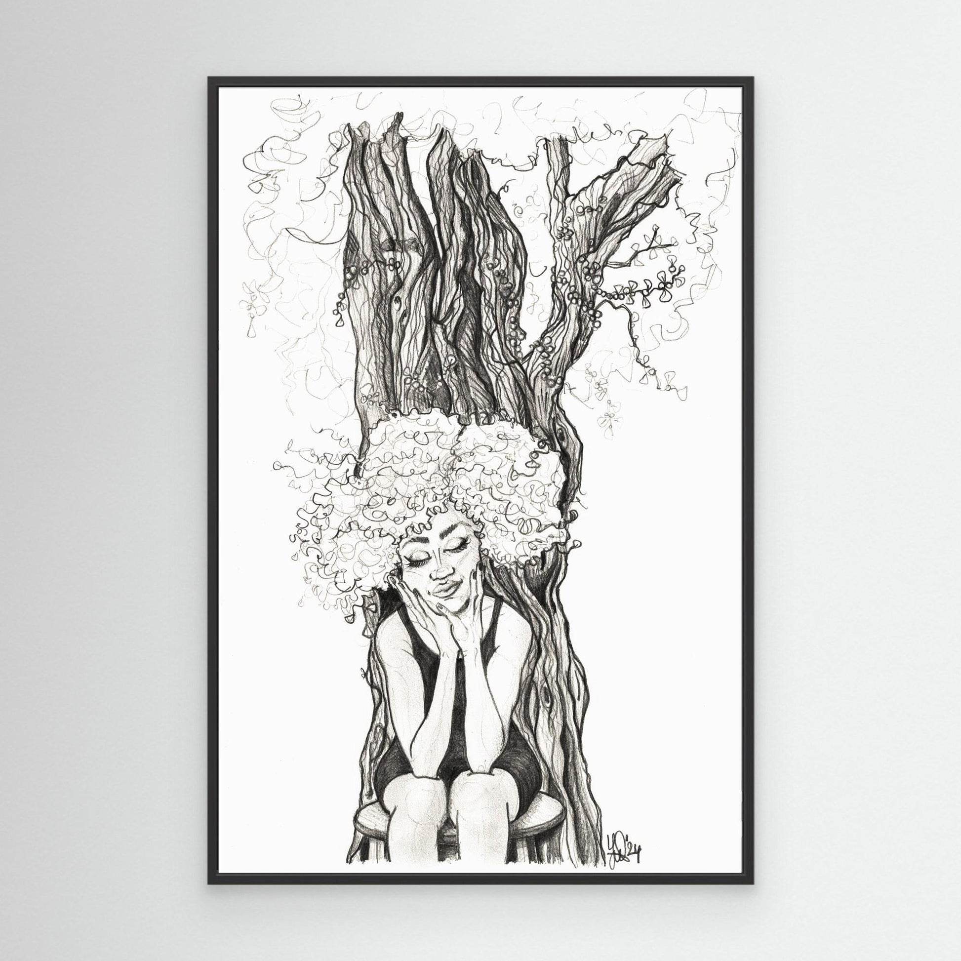 Canvas Print: Bijoux - Mother Earth
