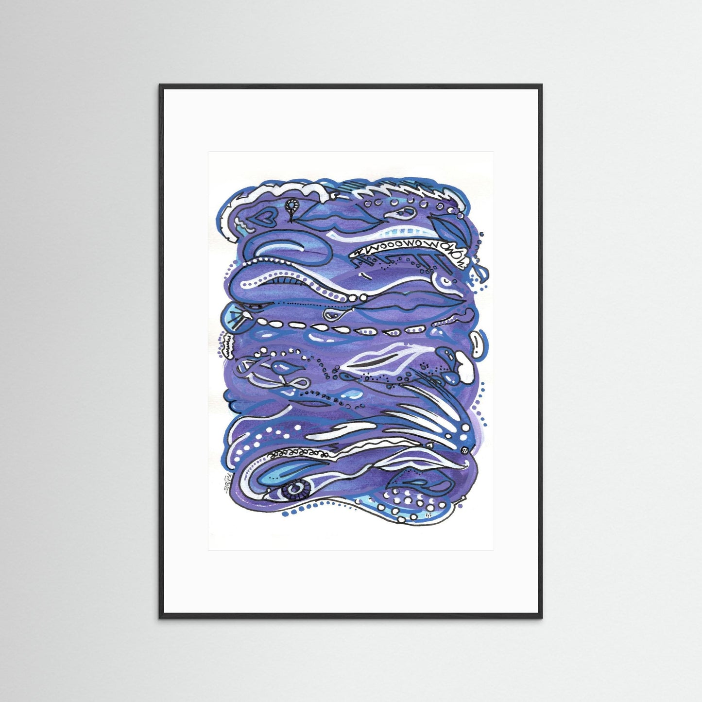 Art Print: Waves of Lust