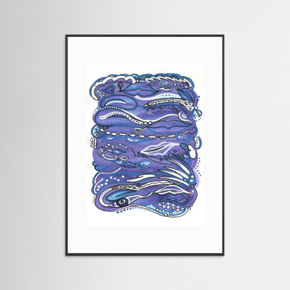 Art Print: Waves of Lust