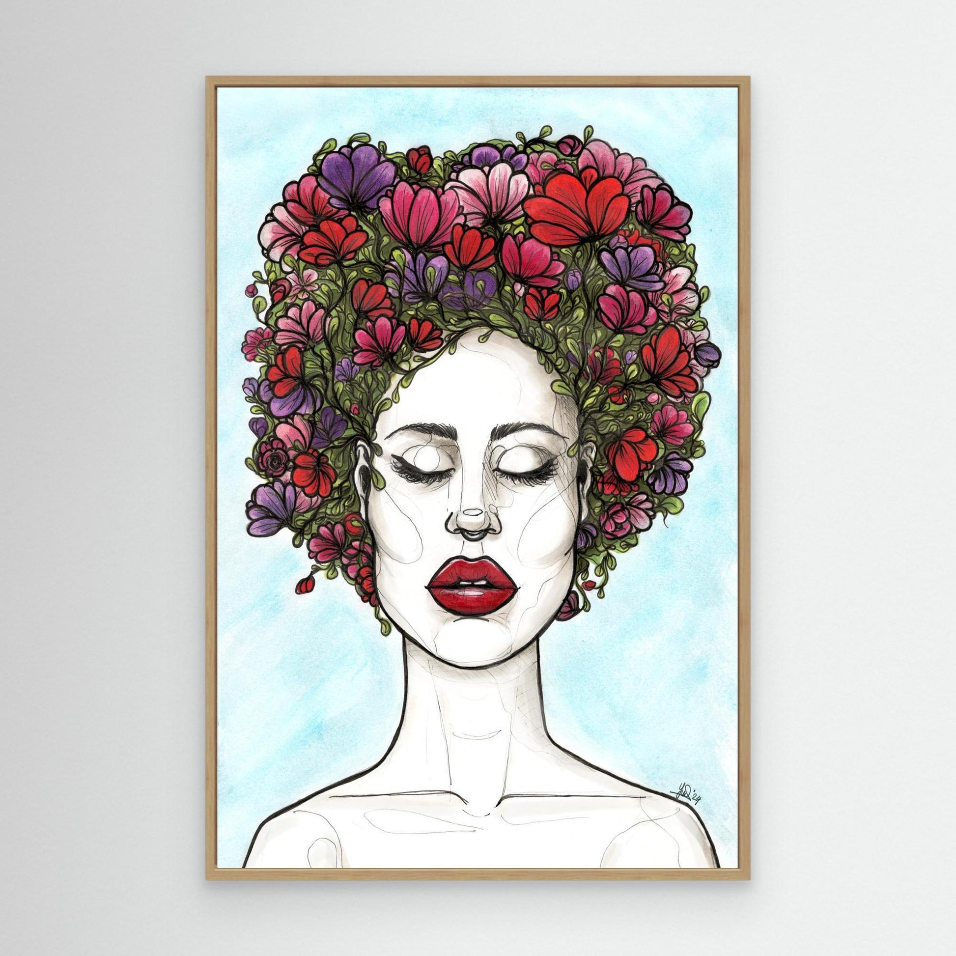 Canvas Print: The Rebirth of Eve