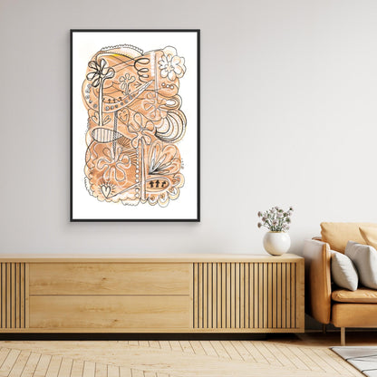 Canvas Print: Waves of Growth