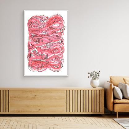 Canvas Print: Waves of Love