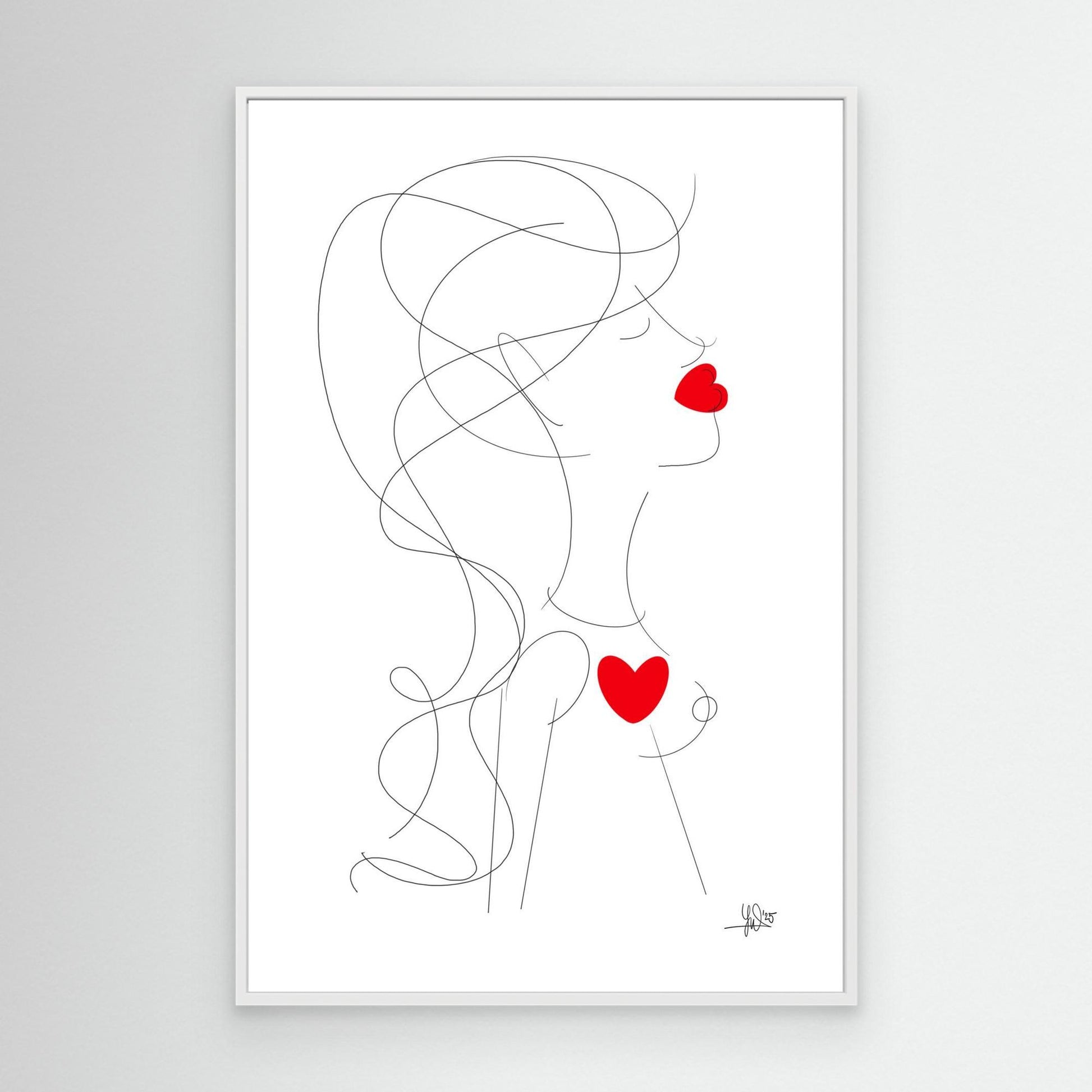 Canvas Print: Peace of Her